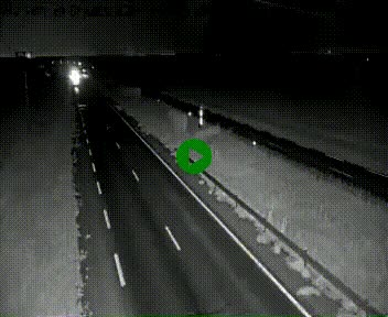 Webcam à hauteur de Vert-en-Drouais sur la N12, en périphérie de Dreux. Vue orientée vers Alençon