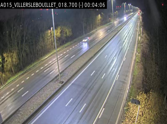 Webcam autoroute Belgique - Villers-le-Bouillet - E42 direction Liège - BK 18.7