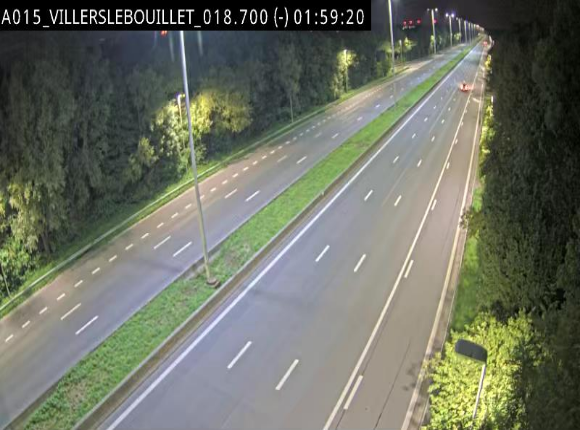 Webcam autoroute Belgique - Villers-le-Bouillet - E42 direction Liège - BK 18.7