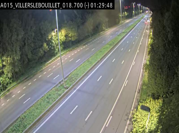 Webcam autoroute Belgique - Villers-le-Bouillet - E42 direction Liège - BK 18.7