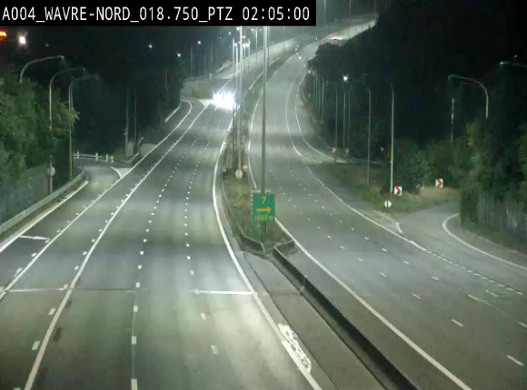 Webcam traffic E411(A4) - BK 18.7 - Bierges (Wavre Nord)
