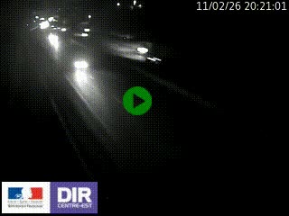Webcam routière à Saint-Etienne-Terrenoire sur la RN88 avant la jonction entre l'A72 et le Boulevard Périphérique de Saint-Etienne