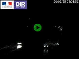 Caméra trafic à Meylan sur la Rocade-Sud de Grenoble en direction d'Aix-en-Provence