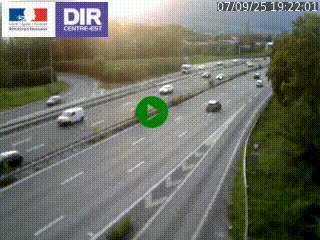 Caméra routière à hauteur de la sortie 15 Chambéry-centre au PK 4,103 en direction d'Albertville