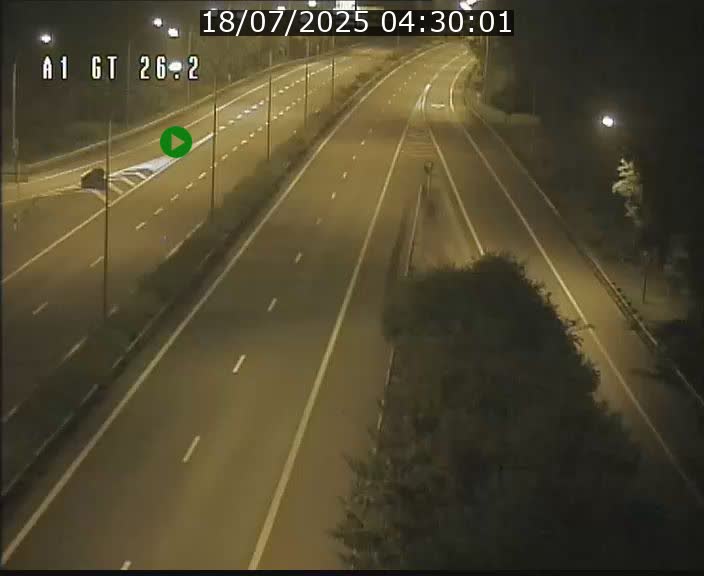 Traffic live webcam Luxembourg Grevenmacher - A1 direction Allemagne - BK 26.2