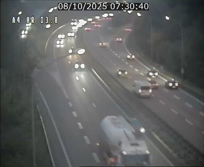 Webcam traffic A4 Luxembourg - BK 3.8 - Leudelange (direction Esch sur Alzette)