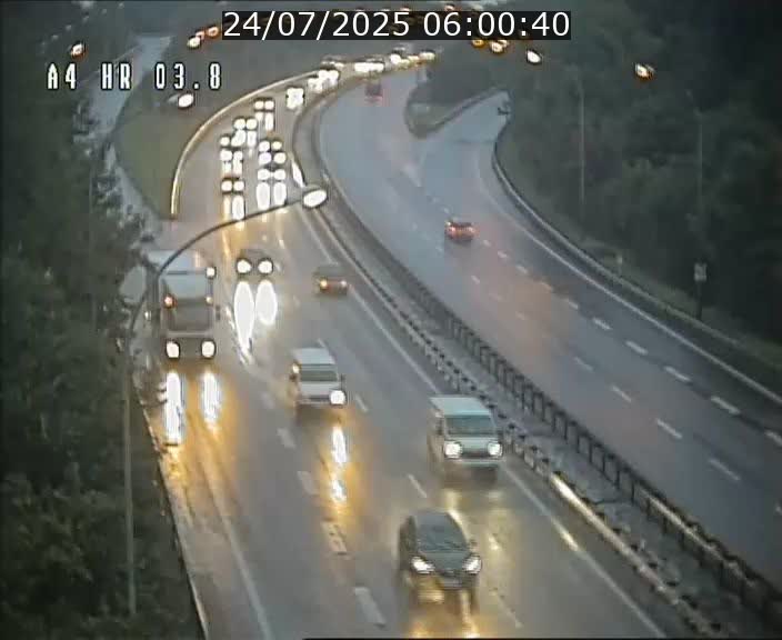 Webcam traffic A4 Luxembourg - BK 3.8 - Leudelange (direction Esch sur Alzette)