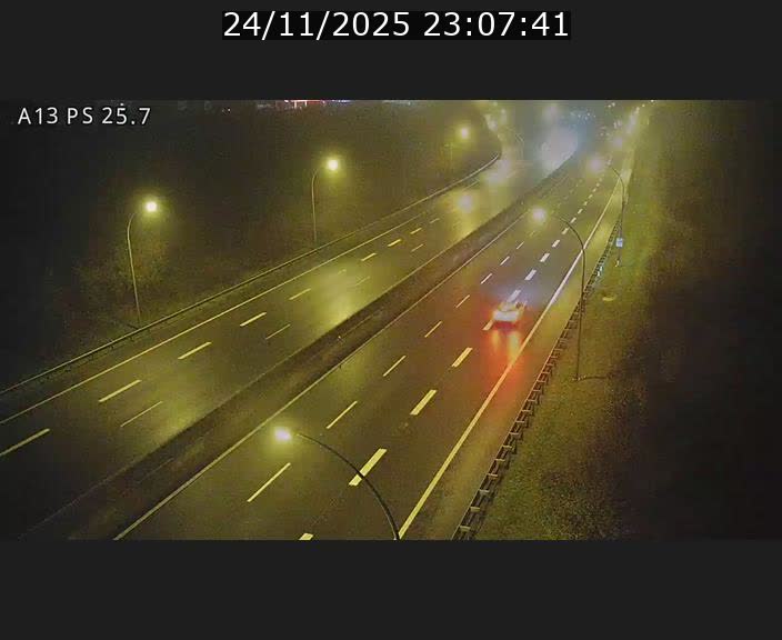 Traffic live webcam Luxembourg Frisange - A13 direction Allemagne - BK 26