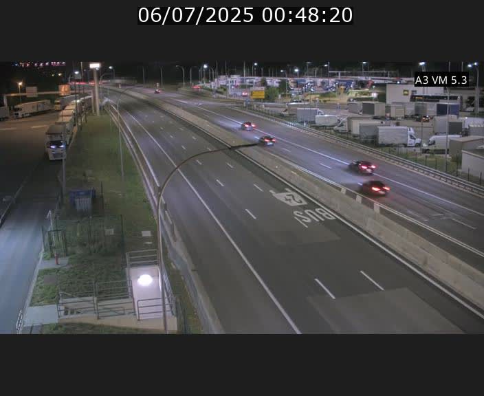 Traffic live webcam Luxembourg Aire de Berchem - A3 - BK 5 - direction France