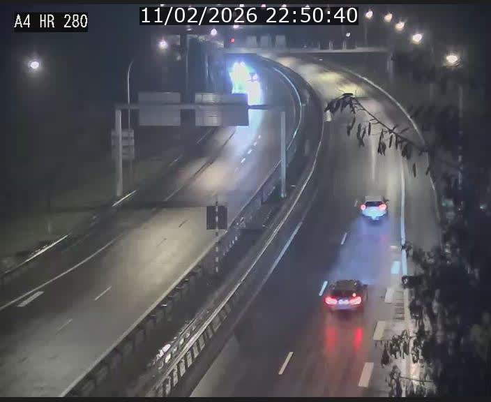 Webcam traffic A4 Luxembourg - BK 0.2 - P+R Bouillon (direction Luxembourg)