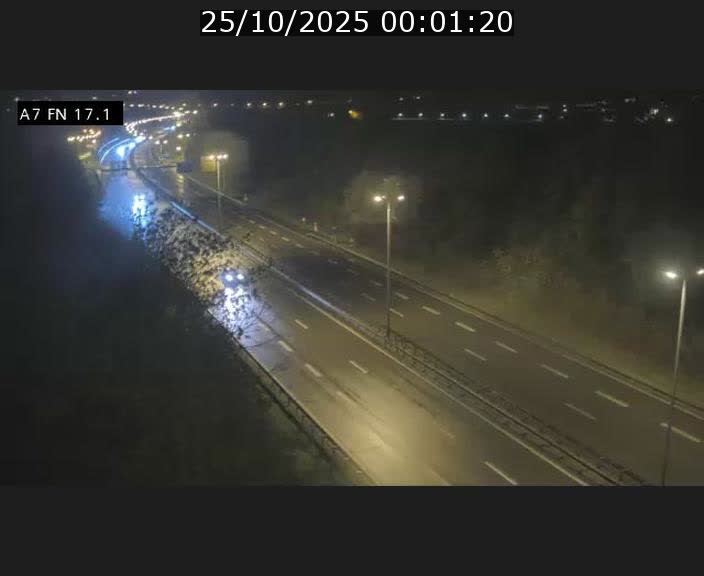 Caméra trafic Luxembourg - A7, Merscherbierg direction Mersch