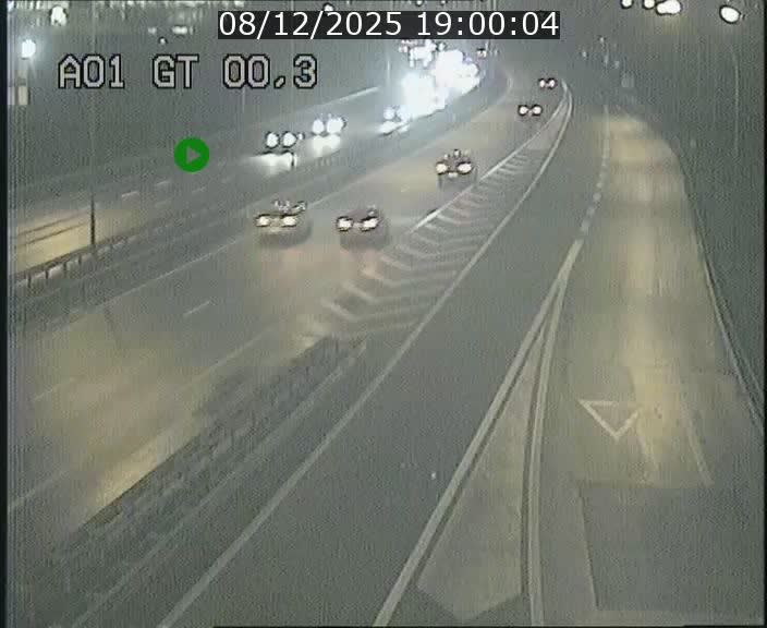 Traffic live webcam Luxembourg Croix de Gasperich - A1 direction Kirchberg - BK 0.3