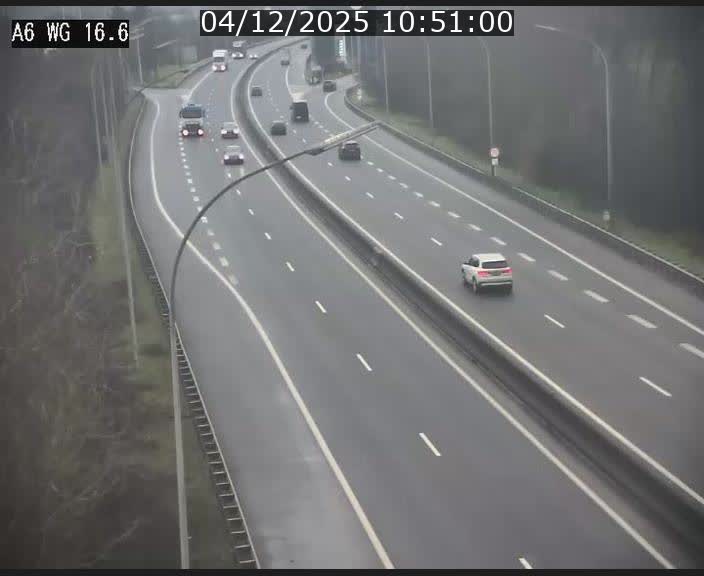 Traffic live webcam Luxembourg Aire de Capellen - A6 - BK 16.6 - direction Luxembourg/France/Allemagne