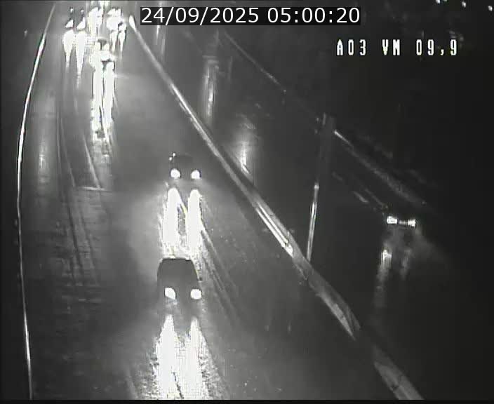 Webcam Autoroute à la Croix de Bettembourg - A3 - BK 9.9 - direction France