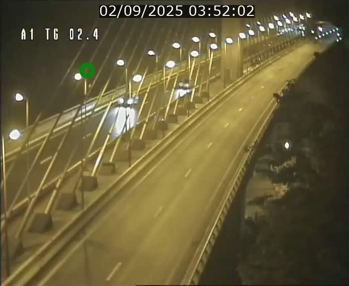 Traffic live webcam Luxembourg Sandweiler - A1 direction Luxembourg-ville - BK 2.4