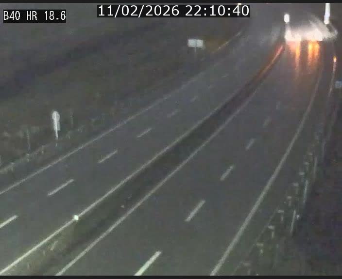 Webcam sur la route de liaison entre Micheville et Esch-Belval à la frontière entre le Luxembourg et la France. Vue orientée vers la Lorraine.