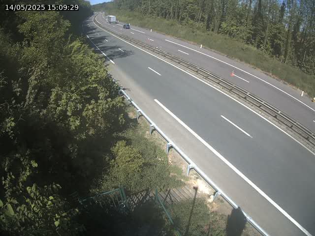Caméra autoroute France - N52, Crusnes vers Belgique, Luxembourg