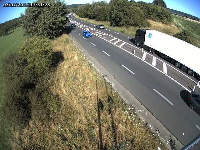 Caméra autoroute France - N52, Mont-saint-Martin vers Luxembourg