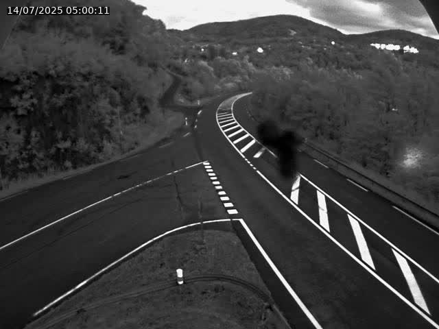 Caméra autoroute France - N66, col du Bussang direction Remiremont
