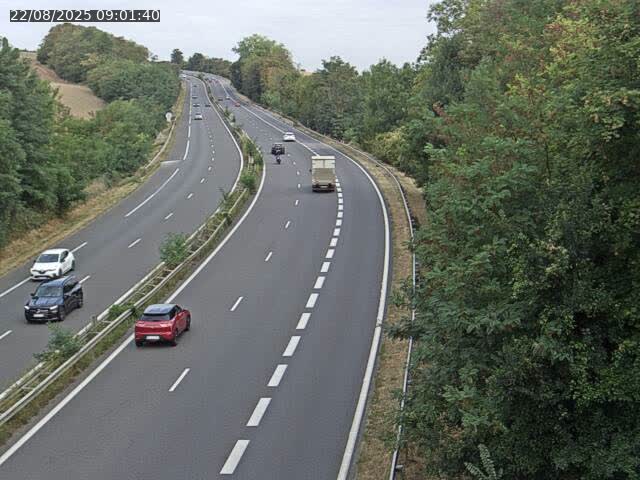 Caméra autoroute France - A33, Rosières direction Lunéville