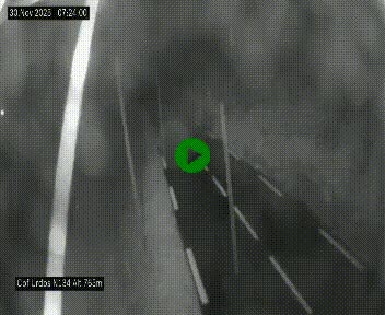 Webcam dans les Pyrénées Atlantique au niveau du col d'Urdos et du fort du Pourtalet sur la N134, en direction du Col et du tunnel du Somport, à 765 mètres d'altitude