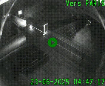 Clone of Caméra routière sur l'autoroute A20 au nord de Limoges, à la jonction avec la N520. Vue orientée vers Paris