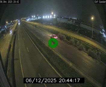 Webcam sur la N165 à hauteur de Caudan, dans le Morbihan.