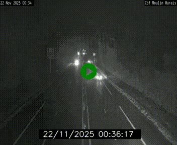 Webcam sur le périphérique de Nantes (N844) entre la Porte de Saint-Luce et la Porte d'Anjou, à l'est de la ville