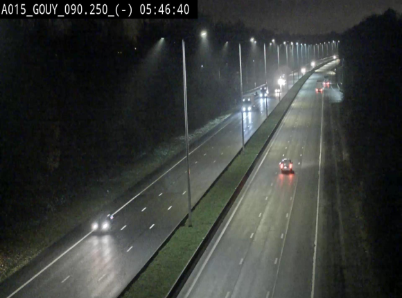Webcam autoroute Belgique - Gouy-lez-piéton - E42 - BK 90.3