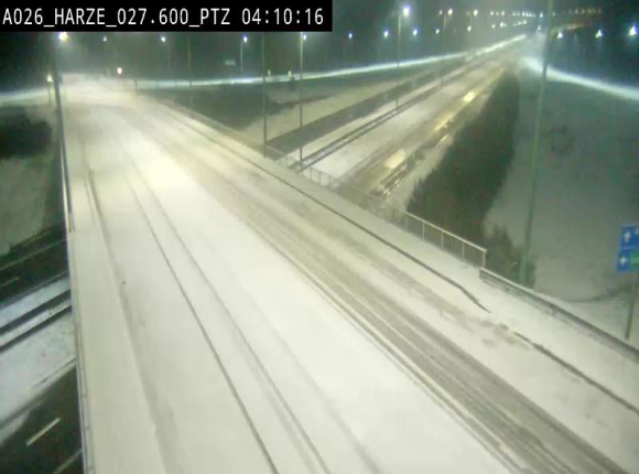 Caméra autoroute Belgique - Sougné-Remouchamps,E25 direction Luxembourg