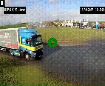 Webcam en périphérie de Chartres sur la N123, à hauteur de Luisant. Vue orientée vers Chartres