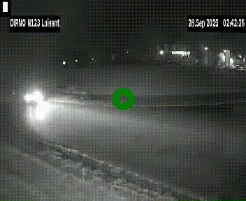 Webcam en périphérie de Chartres sur la N123, à hauteur de Luisant. Vue orientée vers Chartres