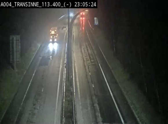 Caméra trafic E411 (A4) - Transinne direction Namur - BK 113.425
