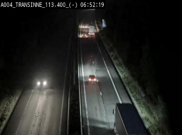 Caméra trafic E411 (A4) - Transinne direction Namur - BK 113.425