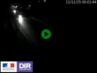 Webcam routière à Saint-Etienne-Terrenoire sur la RN88 avant la jonction entre l'A72 et le Boulevard Périphérique de Saint-Etienne