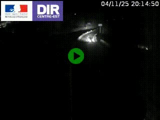 Caméra sur la Nationale 90 (N90) à La Léchère, en direction et à proximité d'Albertville