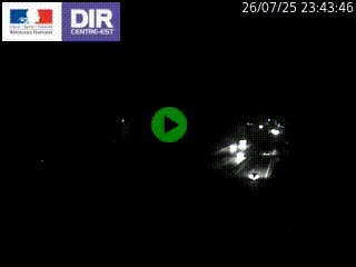 Caméra trafic à Meylan sur la Rocade-Sud de Grenoble en direction d'Aix-en-Provence