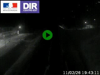 Web cam sur la N90 à Aime, en provenance de Bourg-Saint-Maurice et en direction d'Albertville