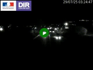 Caméra autoroute à Saint-Etienne (Les Littes) à hauteur du Ikea Saint-Etienne sur l'A72 en direction de Roanne