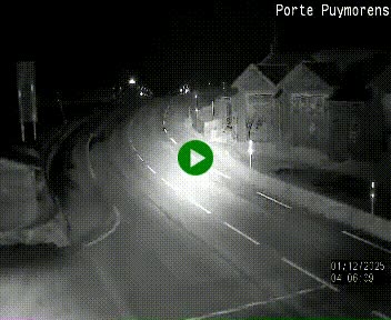 Webcam Col du Puymorens sur N320, en direction de Pas de la Casa (Andorre)