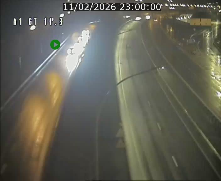 Traffic live webcam Luxembourg Senningerberg - A1 direction Allemagne - BK 11.3