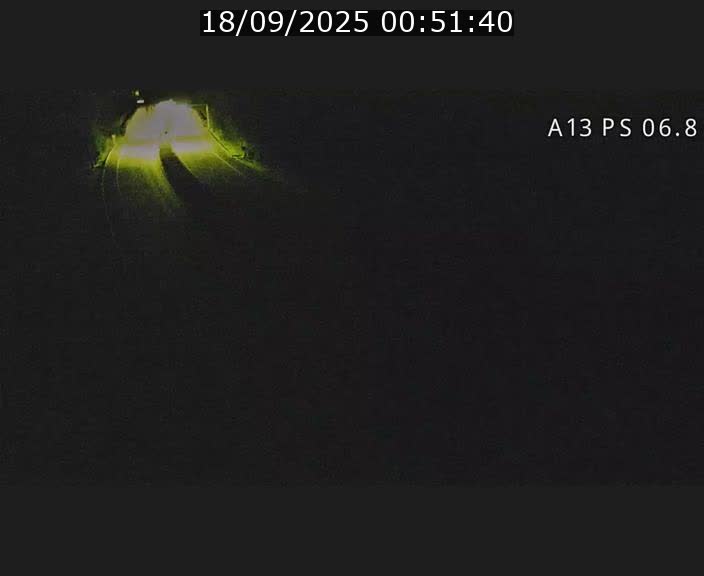Traffic live webcam Luxembourg Ehlerange - A13 direction Esch-sur-Alzette - BK 6.8