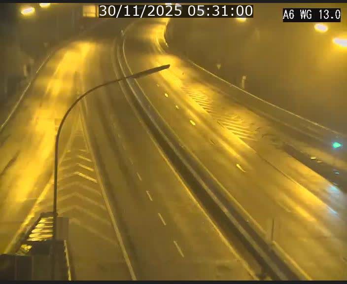 Traffic live webcam Luxembourg Mamer - A6 - BK 13 - direction Luxembourg/France/Allemagne