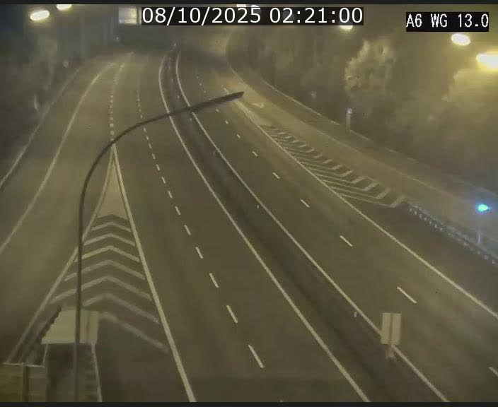 Traffic live webcam Luxembourg Mamer - A6 - BK 13 - direction Luxembourg/France/Allemagne