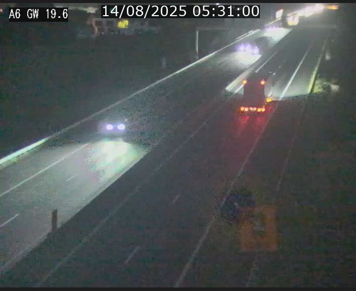 Traffic live webcam Luxembourg - Steinfort - A6 - BK 19.6 - direction Belgique