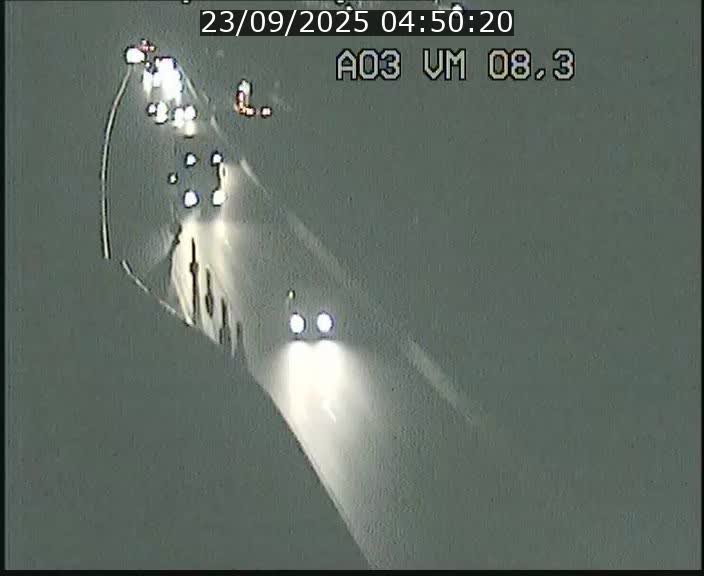 Traffic live webcam Luxembourg Bettembourg - A3 - BK 8.3 - direction France