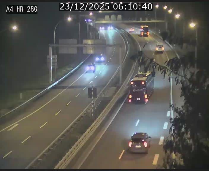 Webcam traffic A4 Luxembourg - BK 0.2 - P+R Bouillon (direction Luxembourg)