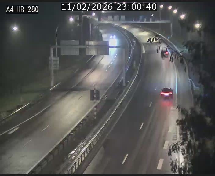 Webcam traffic A4 Luxembourg - BK 0.2 - P+R Bouillon (direction Luxembourg)