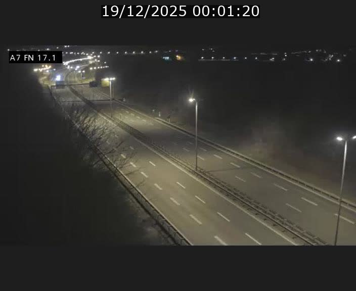 Caméra trafic Luxembourg - A7, Merscherbierg direction Mersch
