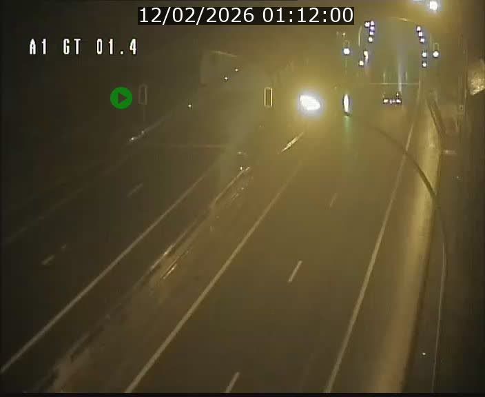 Traffic live webcam Luxembourg Hesperange - A1 direction Kirchberg - BK 1.4